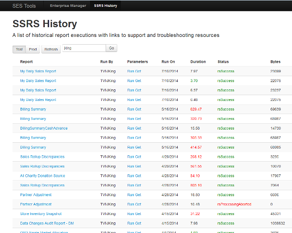 Reports Management